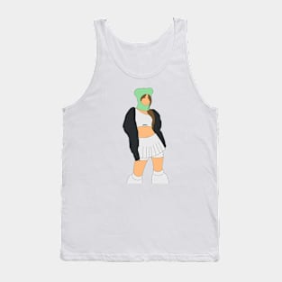 Chaewon Frog LE SSERAFIM Minimal Tank Top